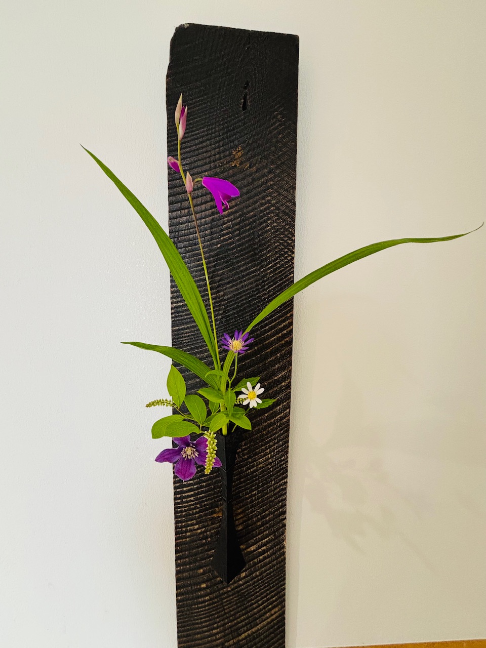 本日のクリニックの花々