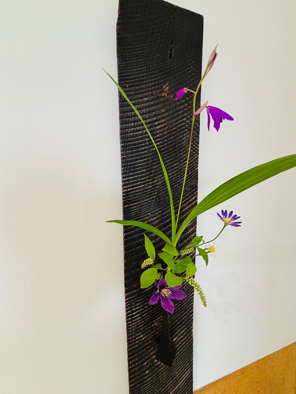 本日のクリニックの花々