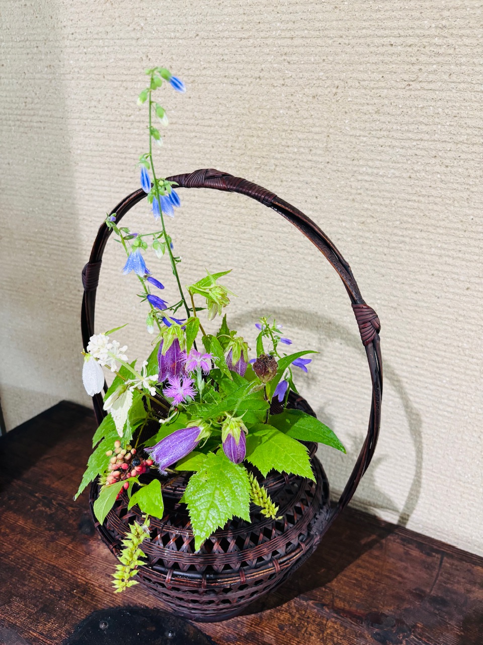 本日のクリニックの花々