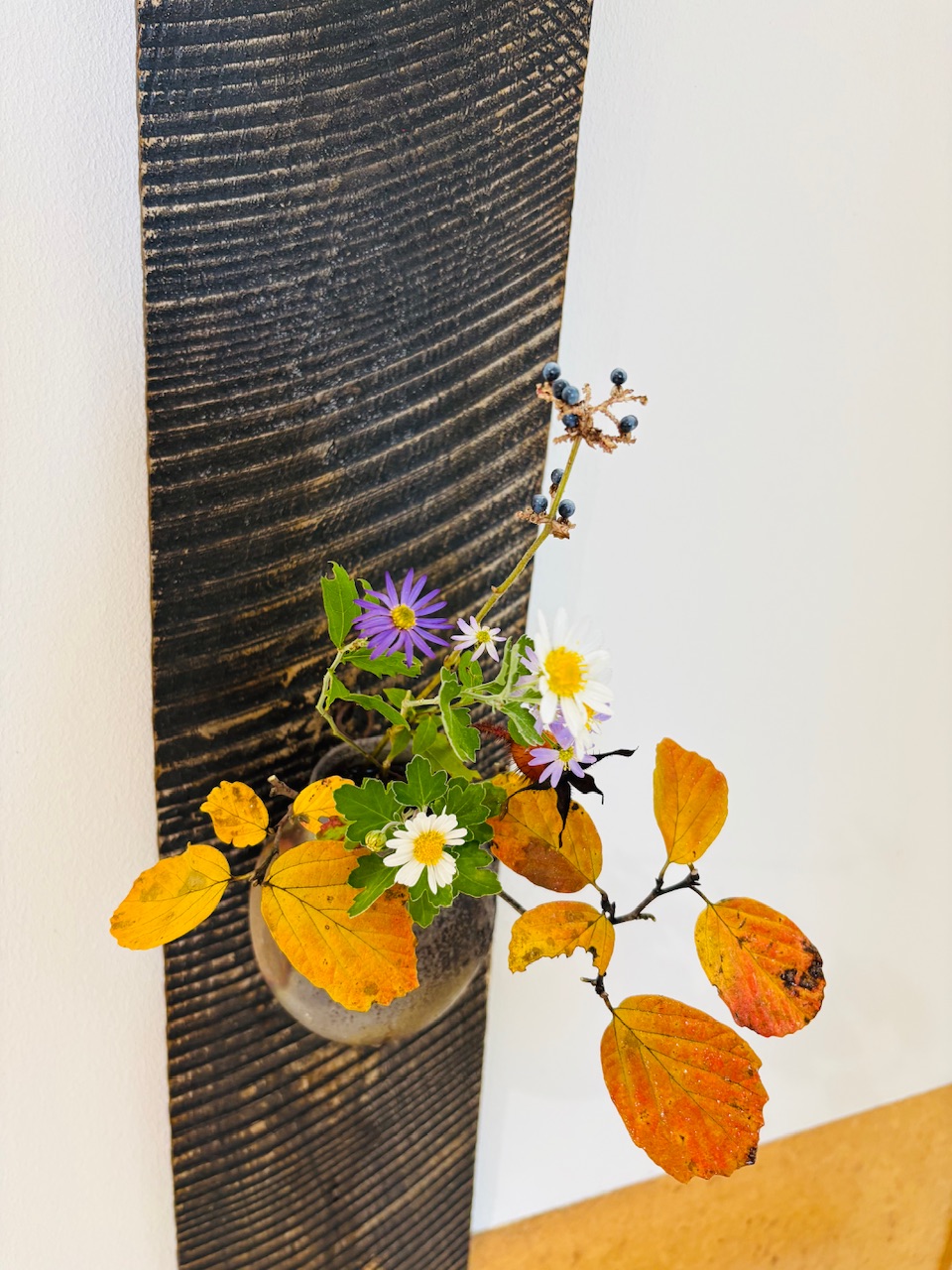 本日のクリニックの花々