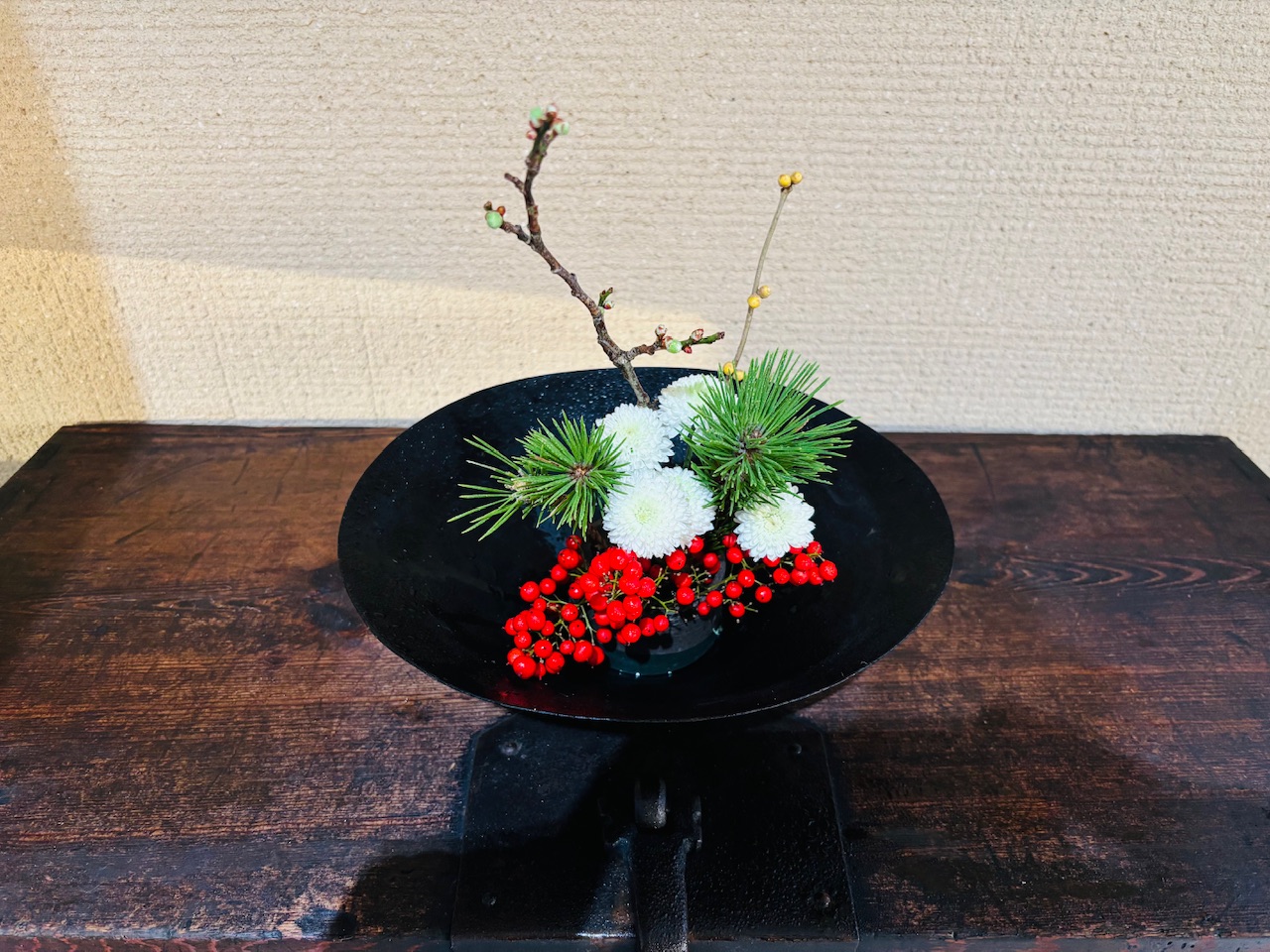 本日のクリニックの花々