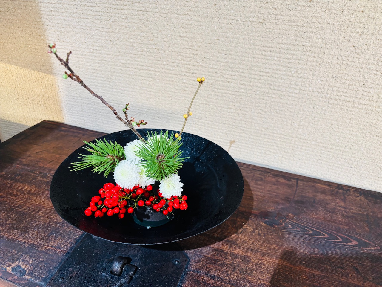 本日のクリニックの花々