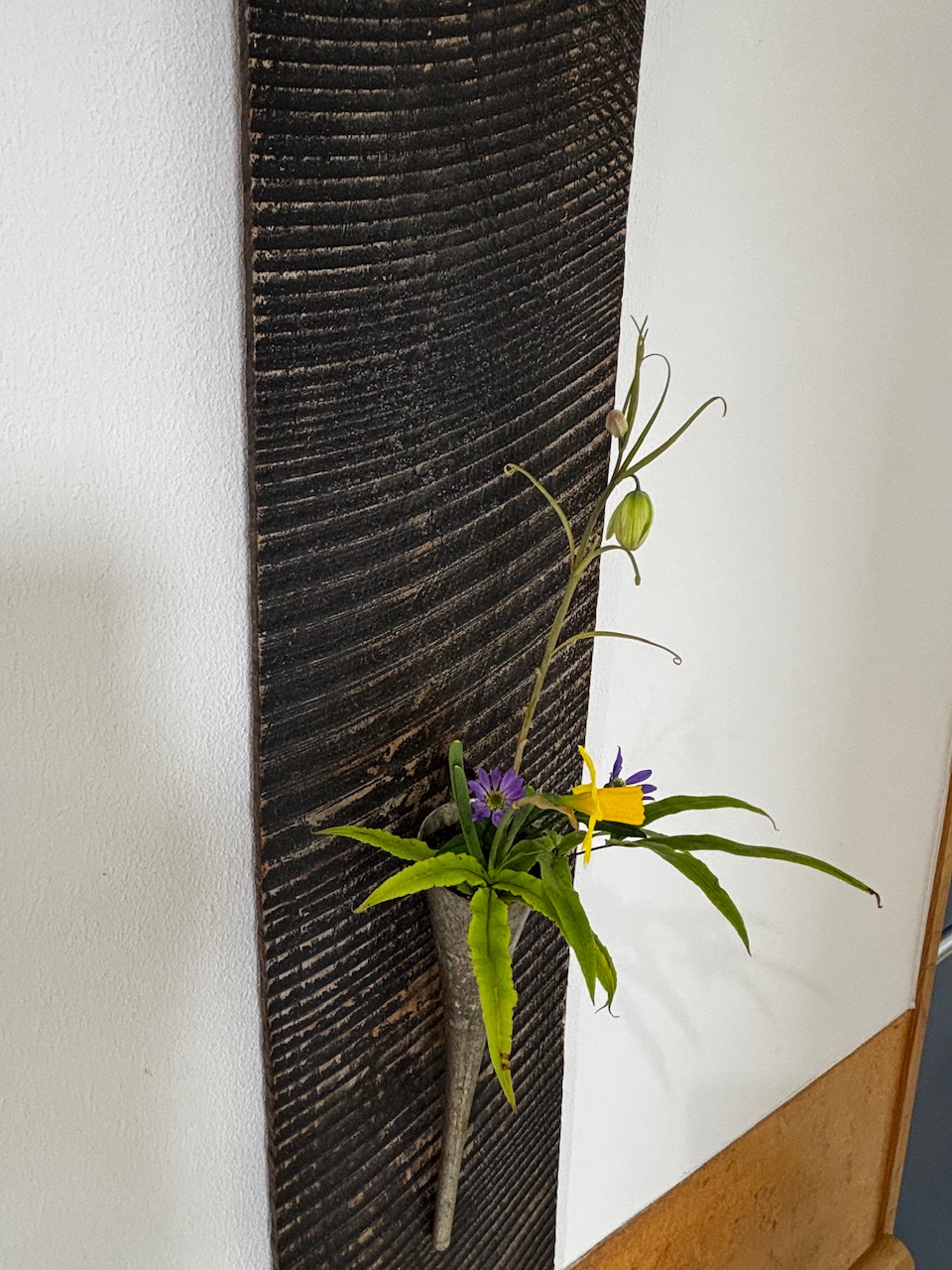 本日のクリニックの花々