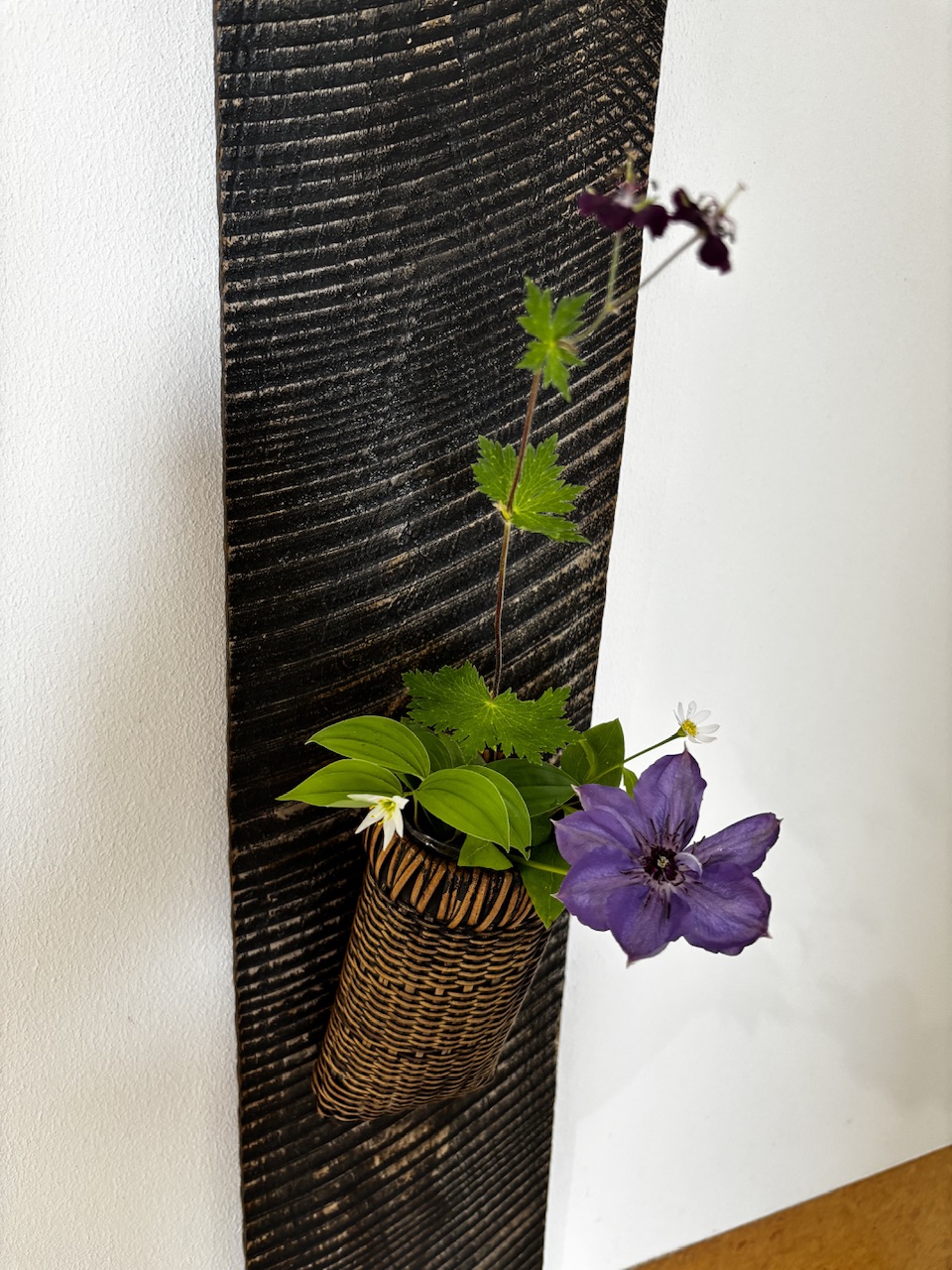 本日のクリニックの花々