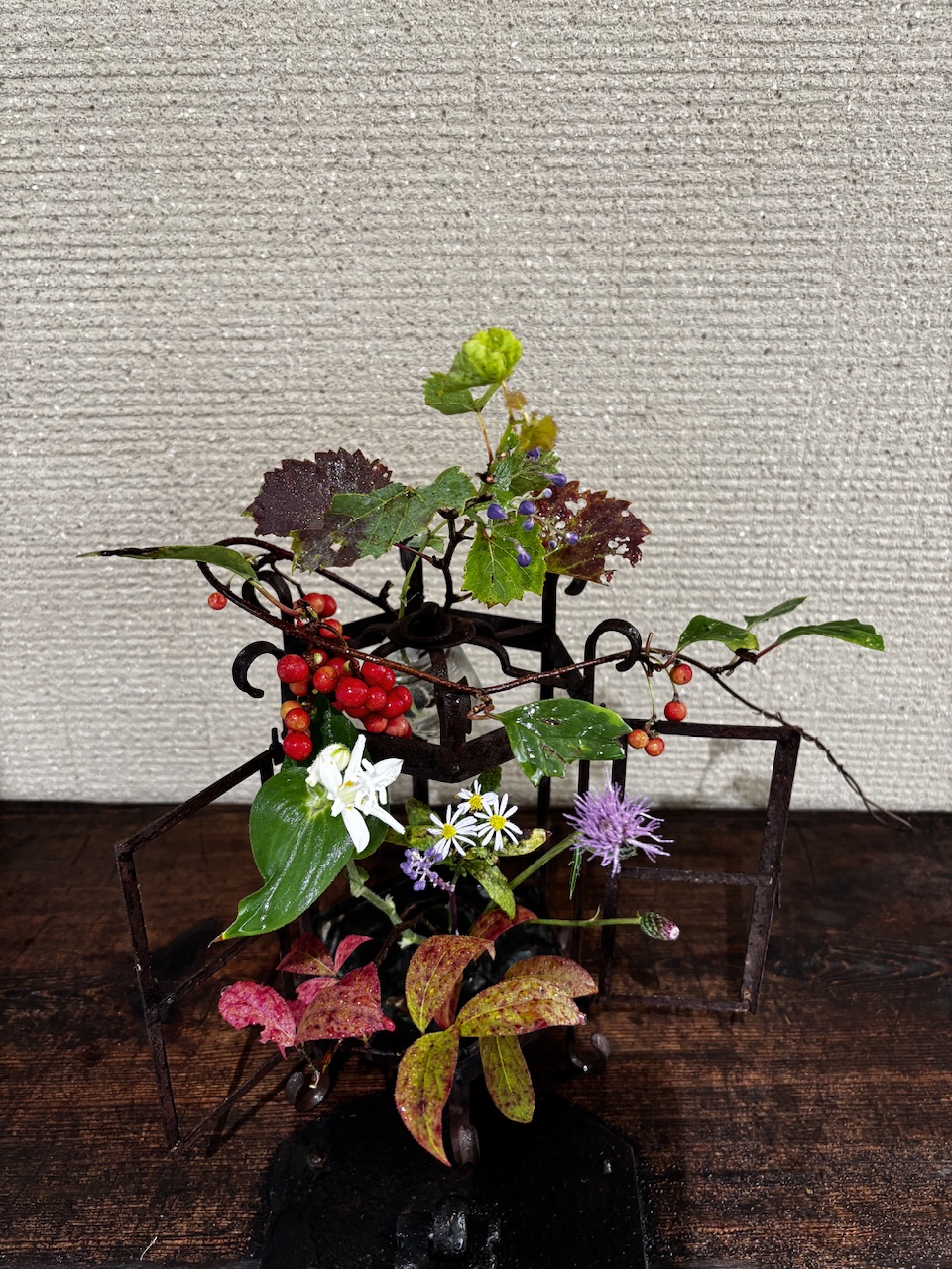 本日のクリニックの花々