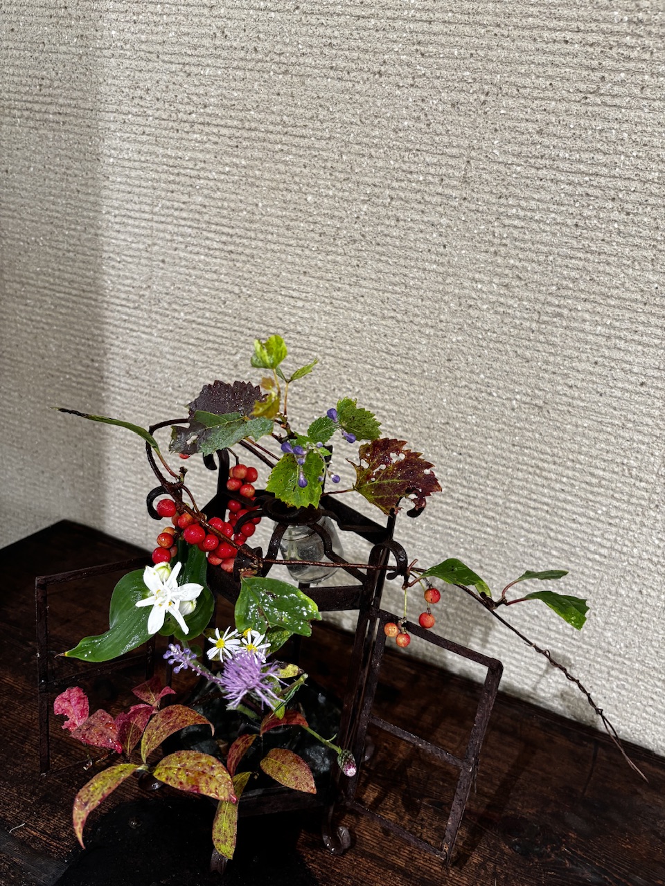 本日のクリニックの花々