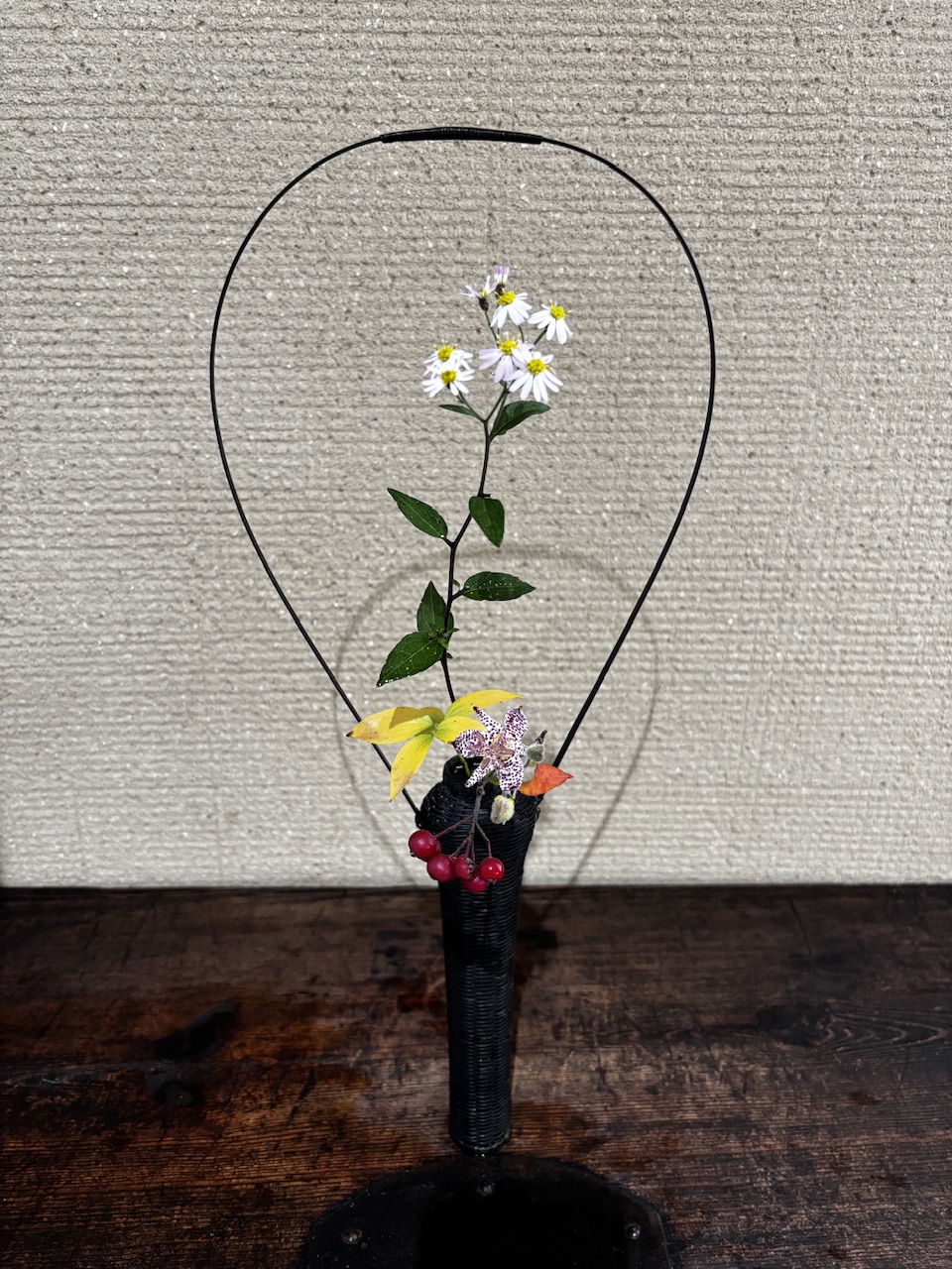 本日のクリニックの花々