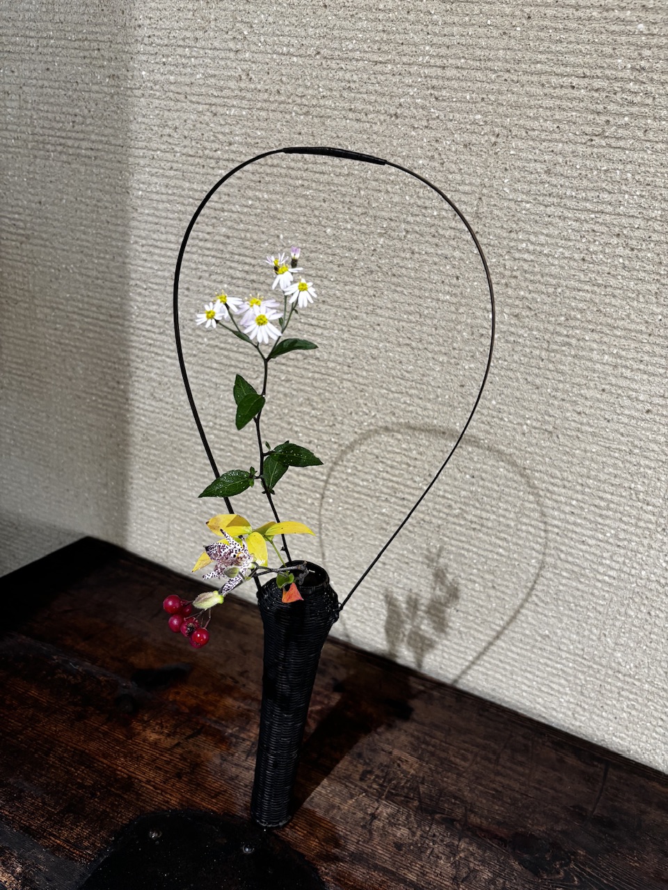 本日のクリニックの花々